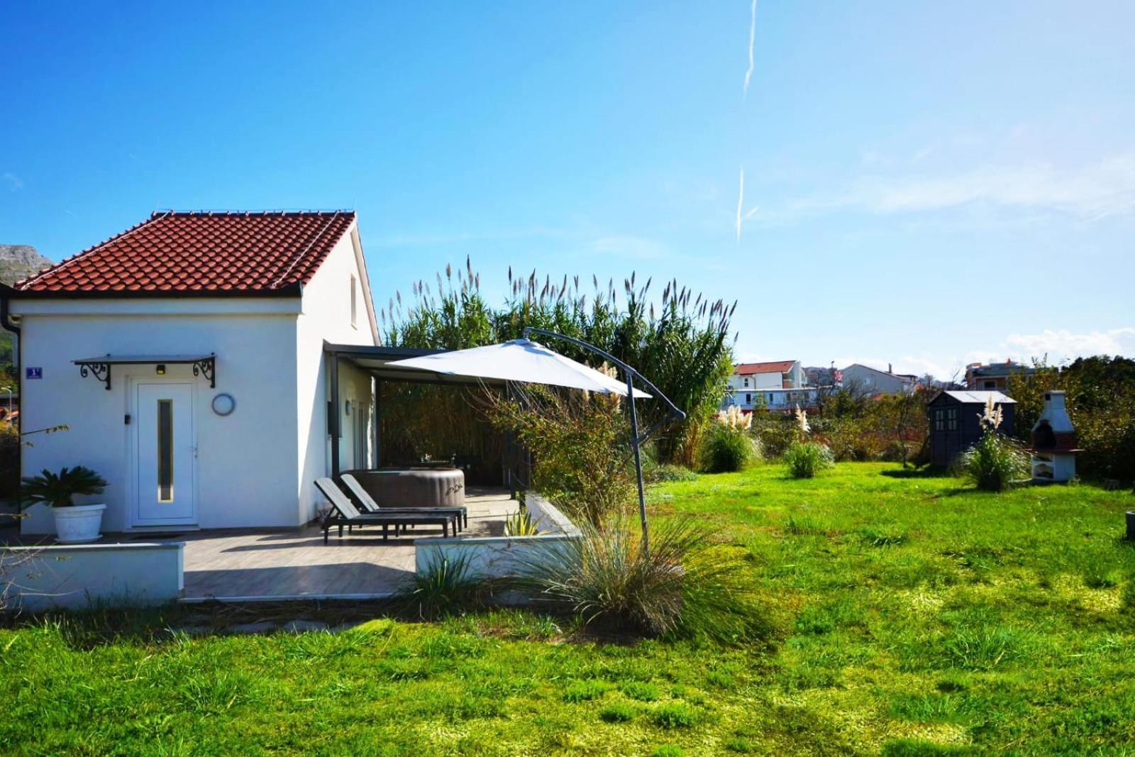House "River And Sea" Podstrana Kültér fotó